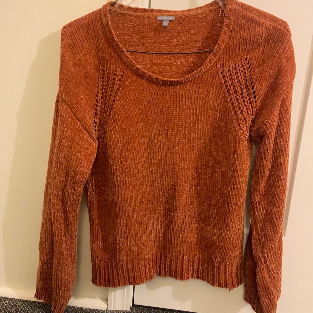 Soft orange sweater